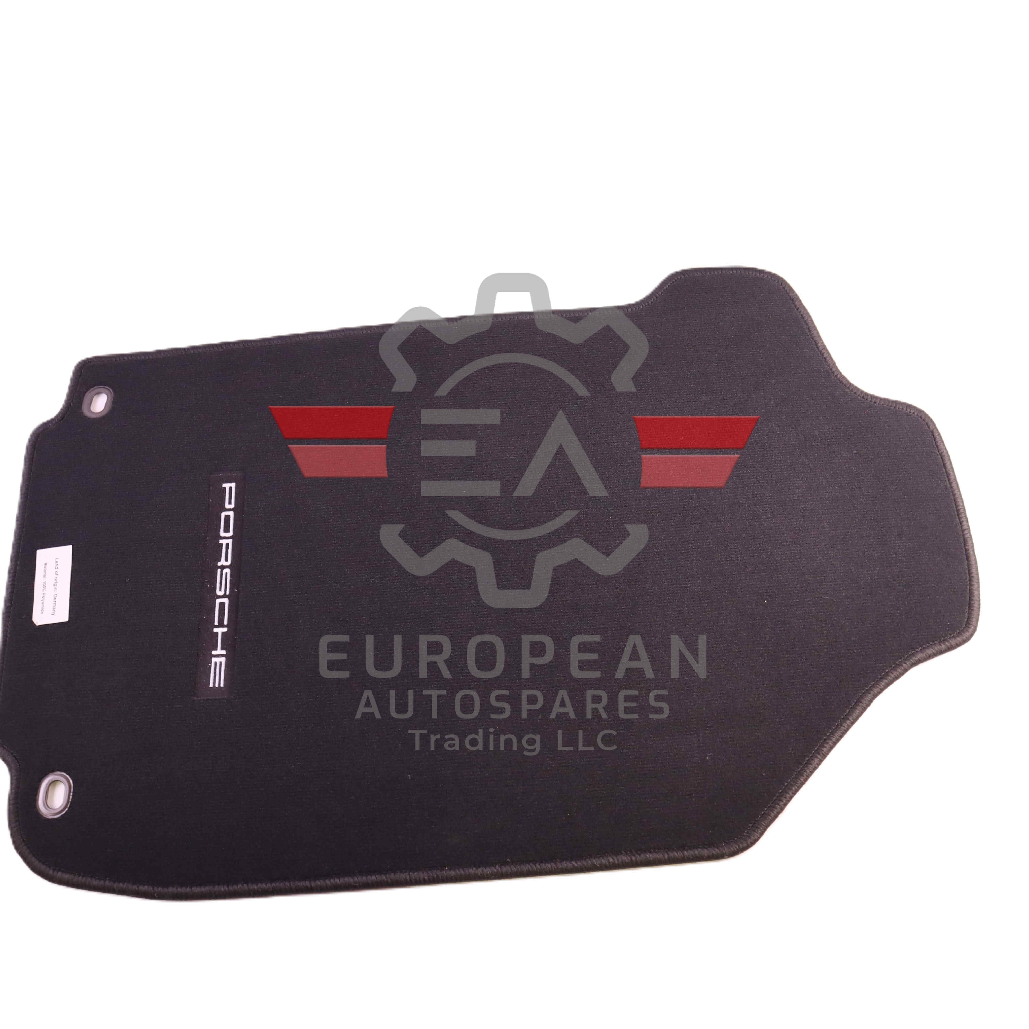 Porsche Interior Floor Mat Set 0000432024970E | Genuine OEM European Autospares Trading LLC