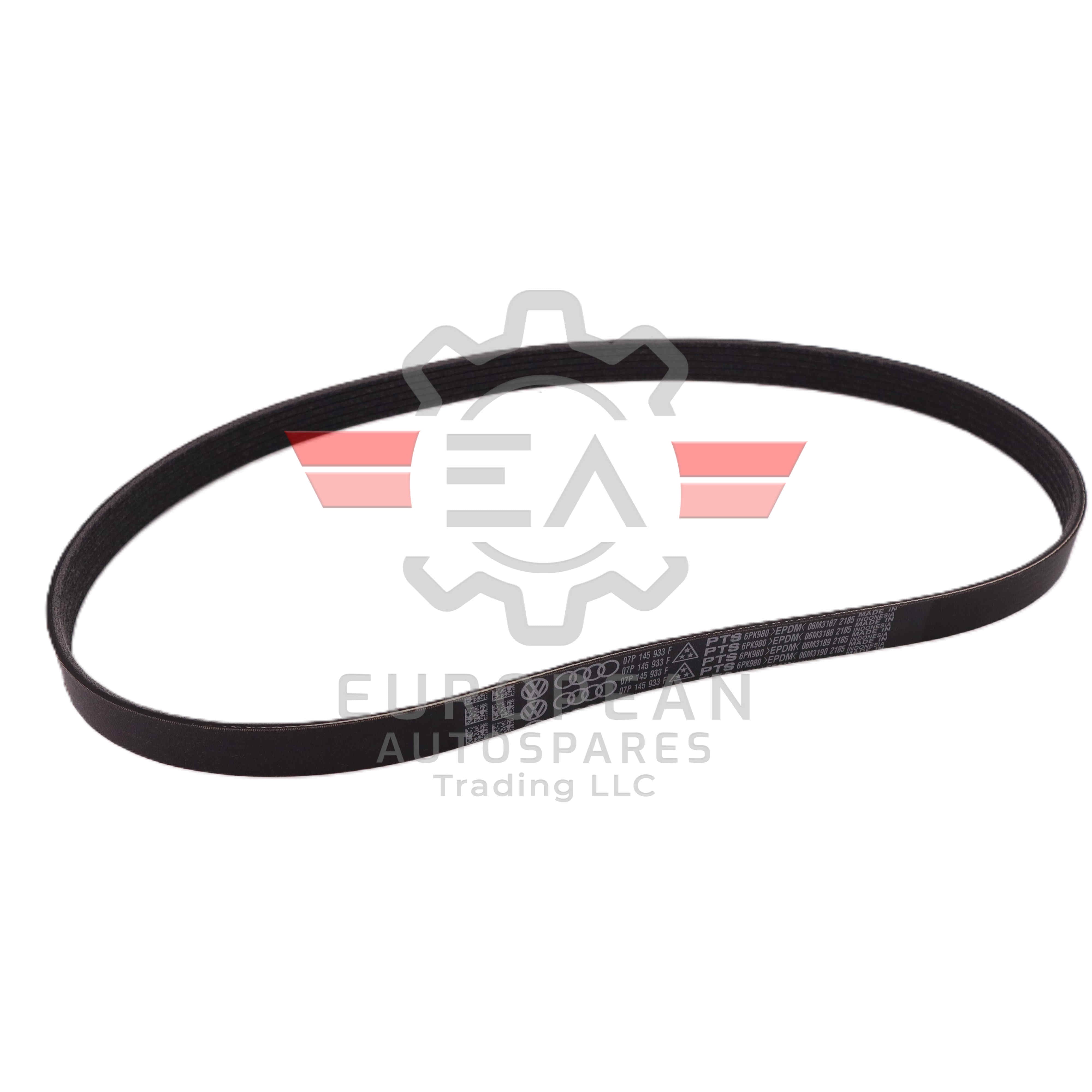 Genuine Bentley Engine Poly V Belt 07P145933F European Autospares Trading LLC