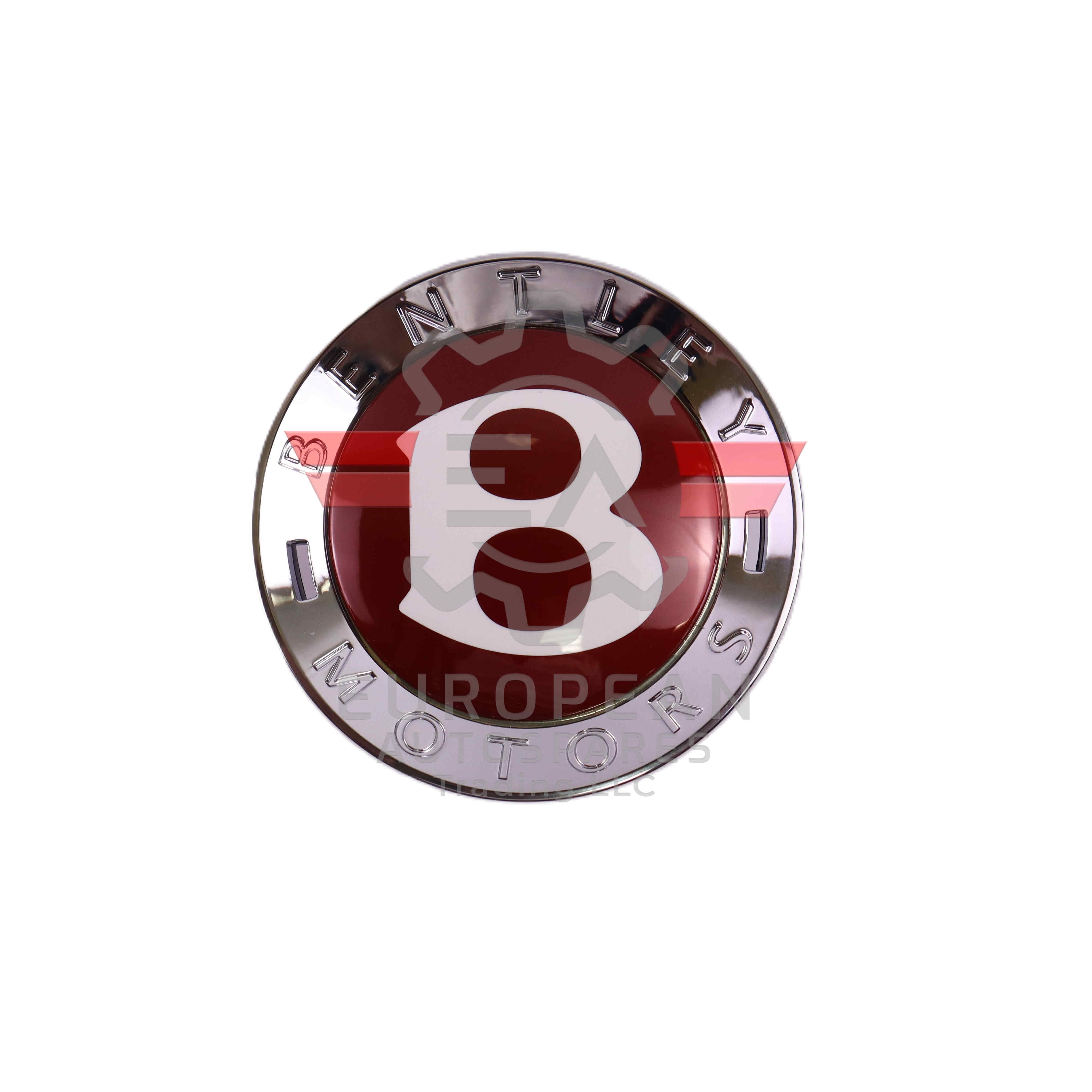 Genuine Bentley Wheel Hub Cap RED 3W0601159M European Autospares Trading LLC