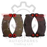 Genuine Porsche Front Brake Pad For Disk Brake 971698151AD