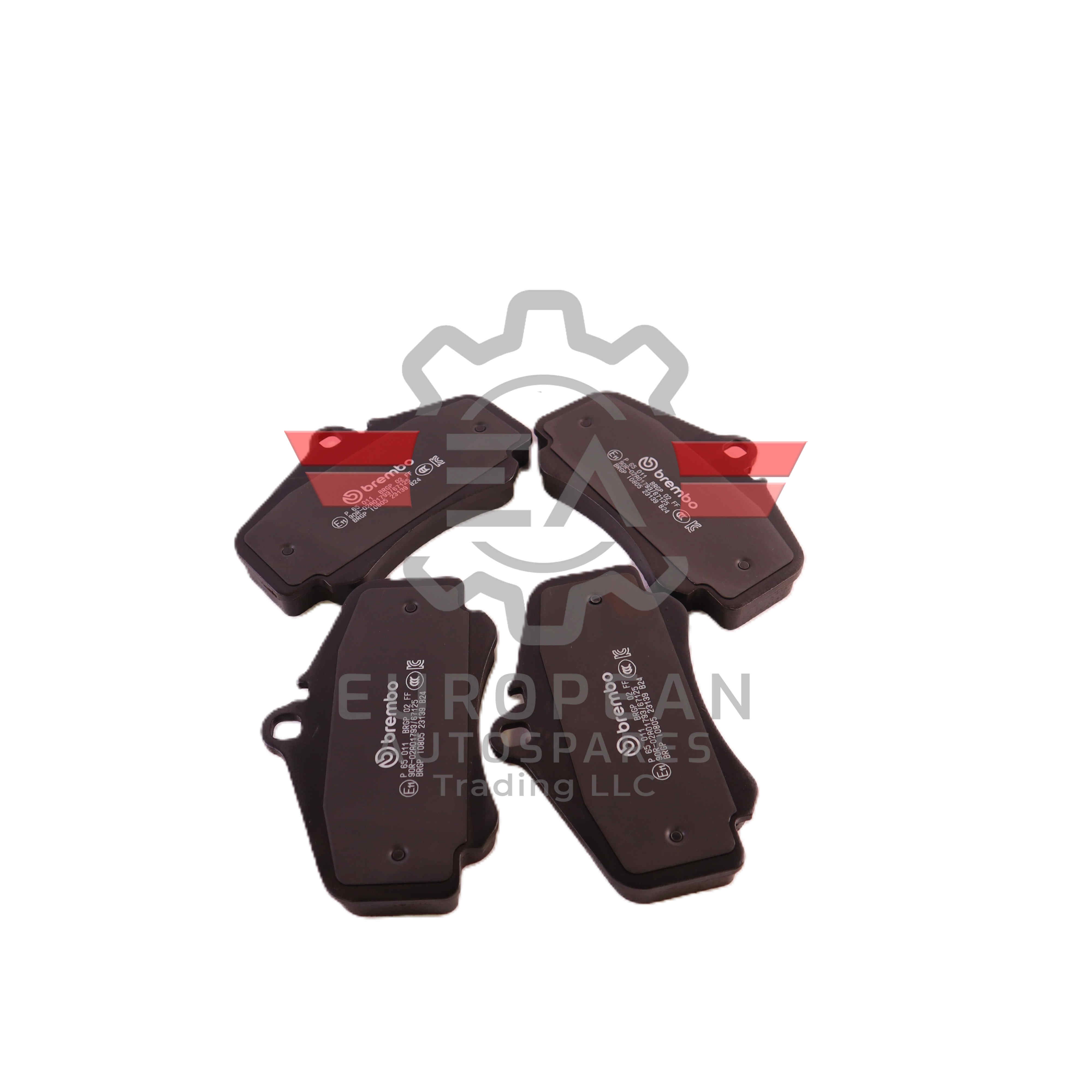 Porsche Front Brake Pads Set 99735193905A | Genuine OEM European Autospares Trading LLC