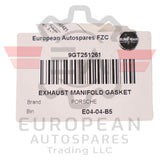 Porsche Exhaust Manifold Gasket Seal 9GT251261 | Genuine OEM