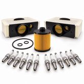 Bentley Bentayga 6.0L Twin Turbo W12 Service Bundle – Aftermarket Oil Filter, Air Filters & Spark Plugs (07P115562B, 36A133843, 07P905601B) European Autospares Trading LLC