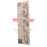 Porsche Exterior Black Matte Logo Badge Emblem 99155925184OY5 | Genuine OEM European Autospares Trading LLC