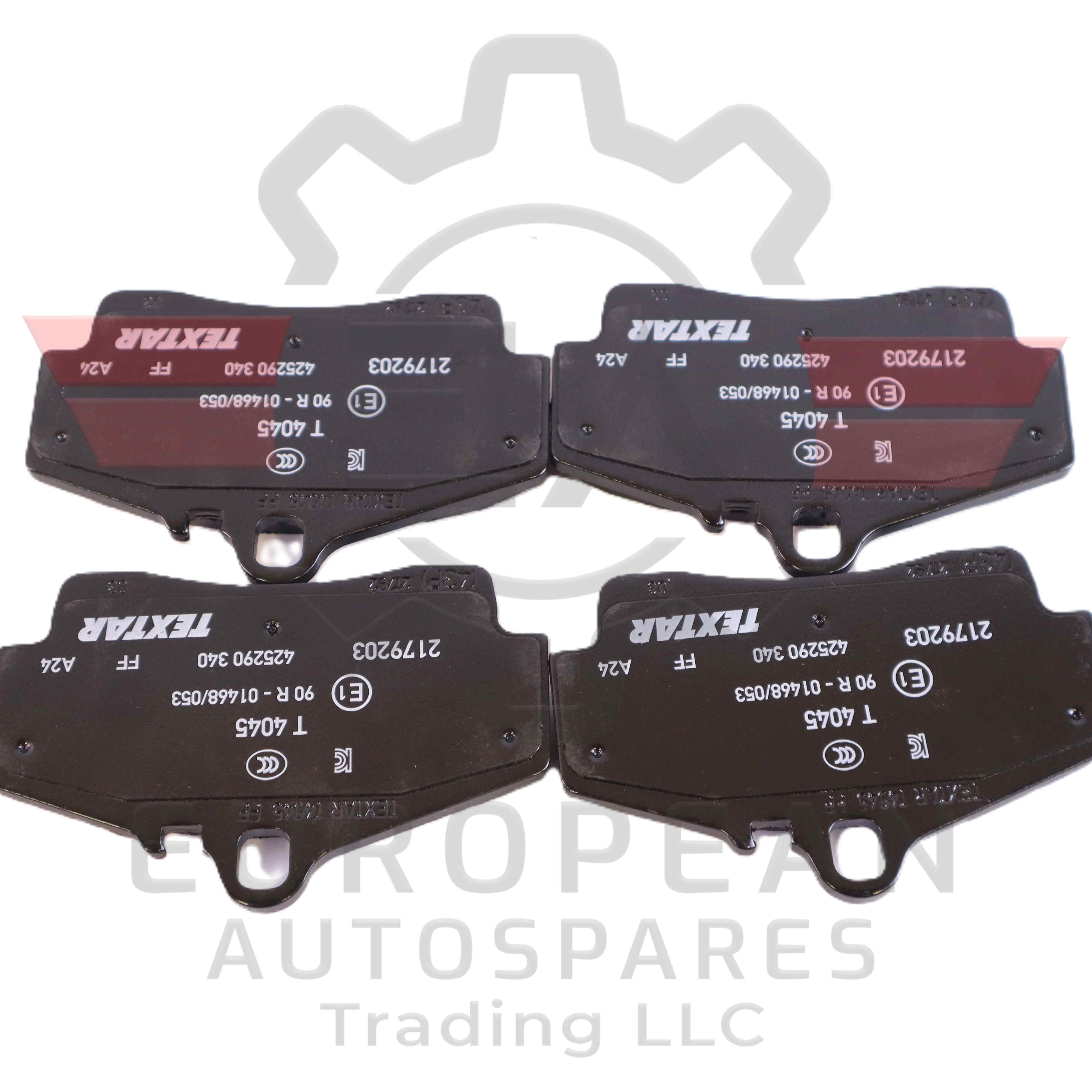 Porsche Rear Brake Pads Set 98635293910A | Genuine OEM European Autospares Trading LLC