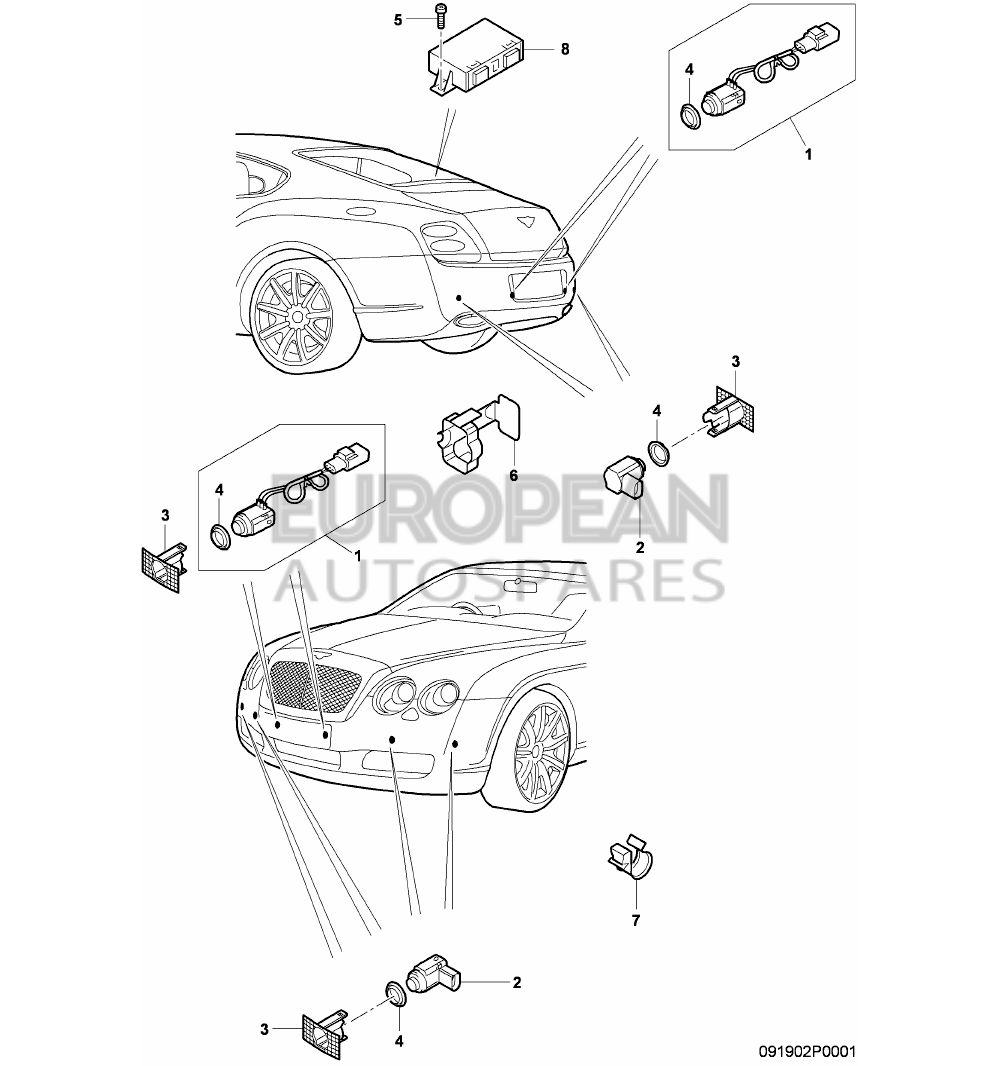 1U0919275-Bentley SENSOR                   