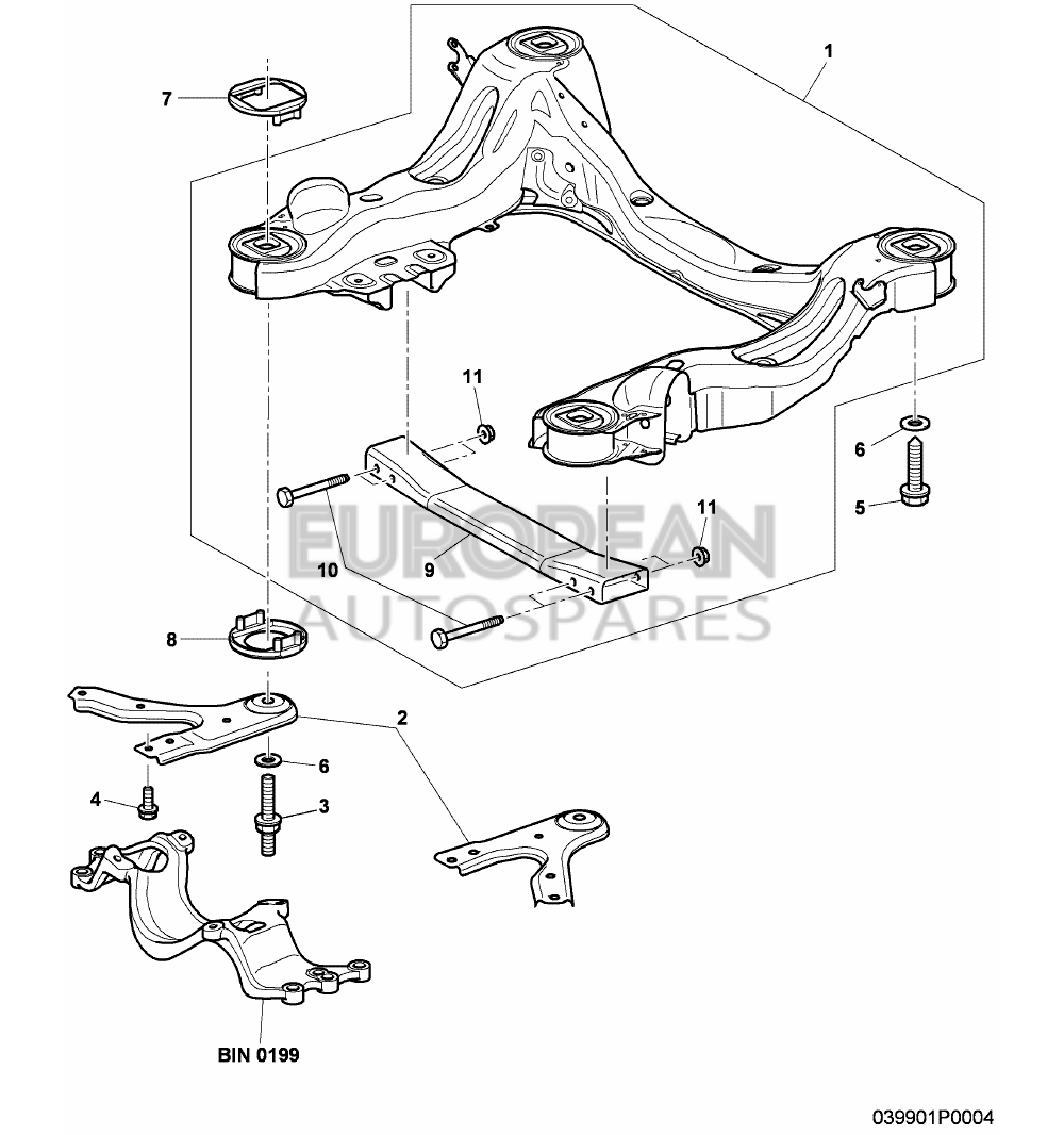 N91044001-Bentley DOUBLE STUD WITH HEXAGON 