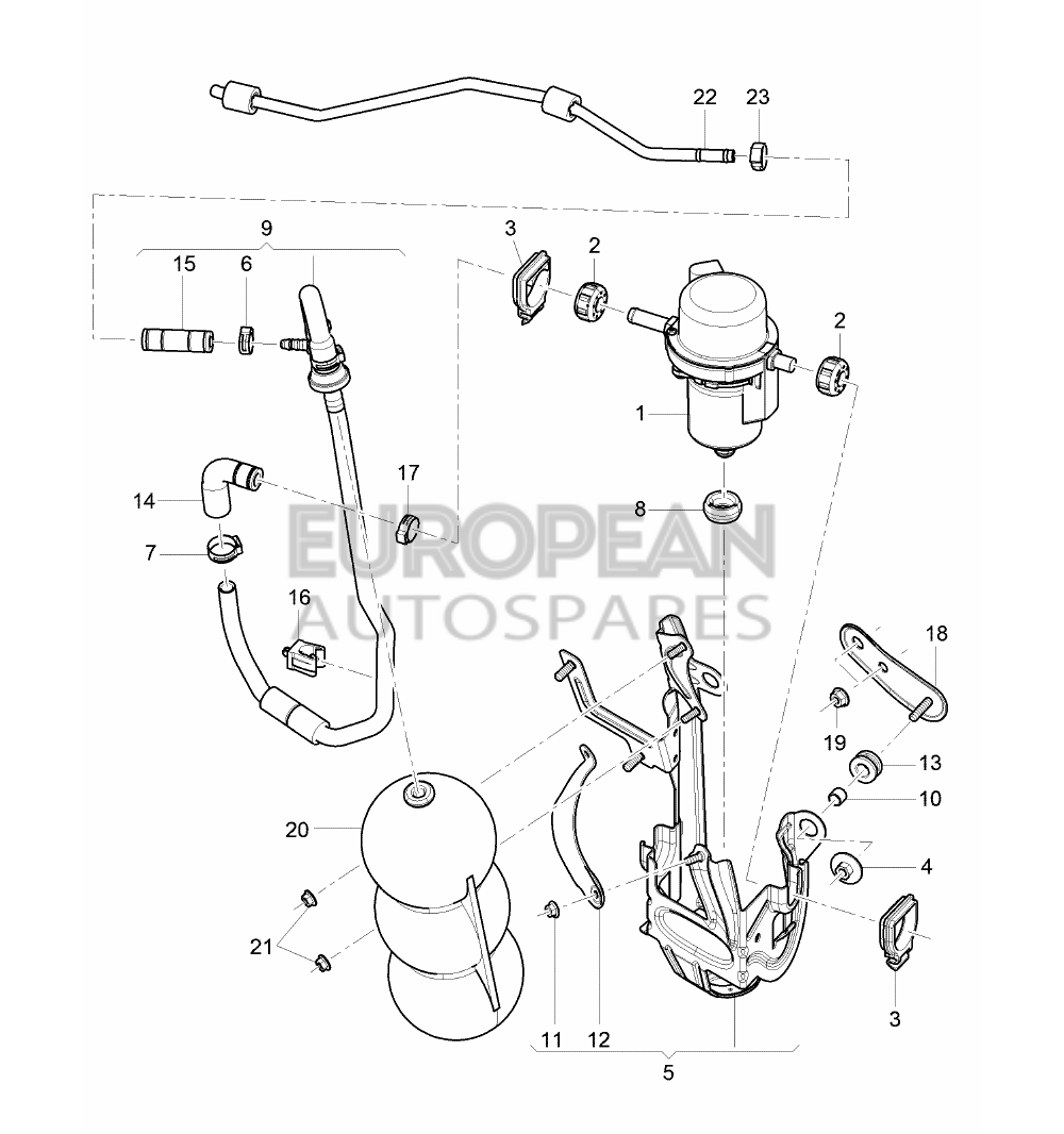 3W0612391Q-Bentley BRACKET                  