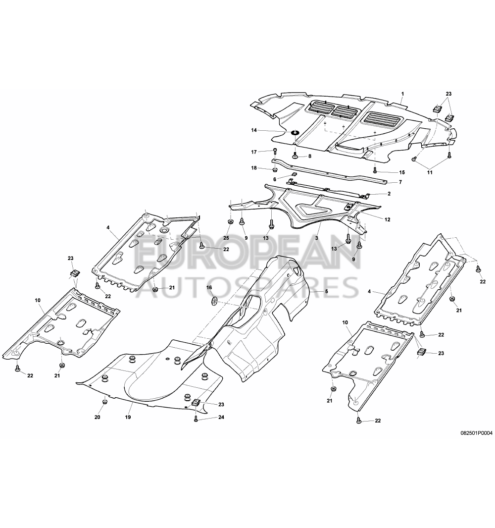 N90215804-Bentley HEXAGON NUT              