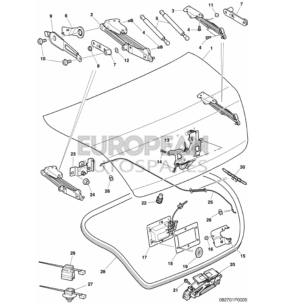 3D5827389-Bentley BRACKET                  