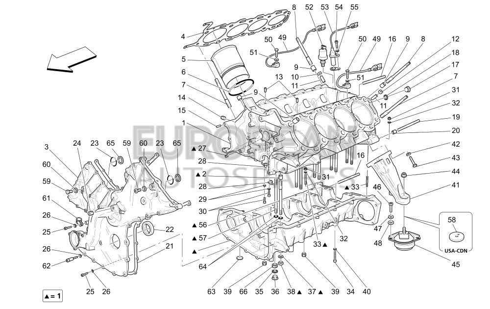 307477-Maserati THREADED PLUG