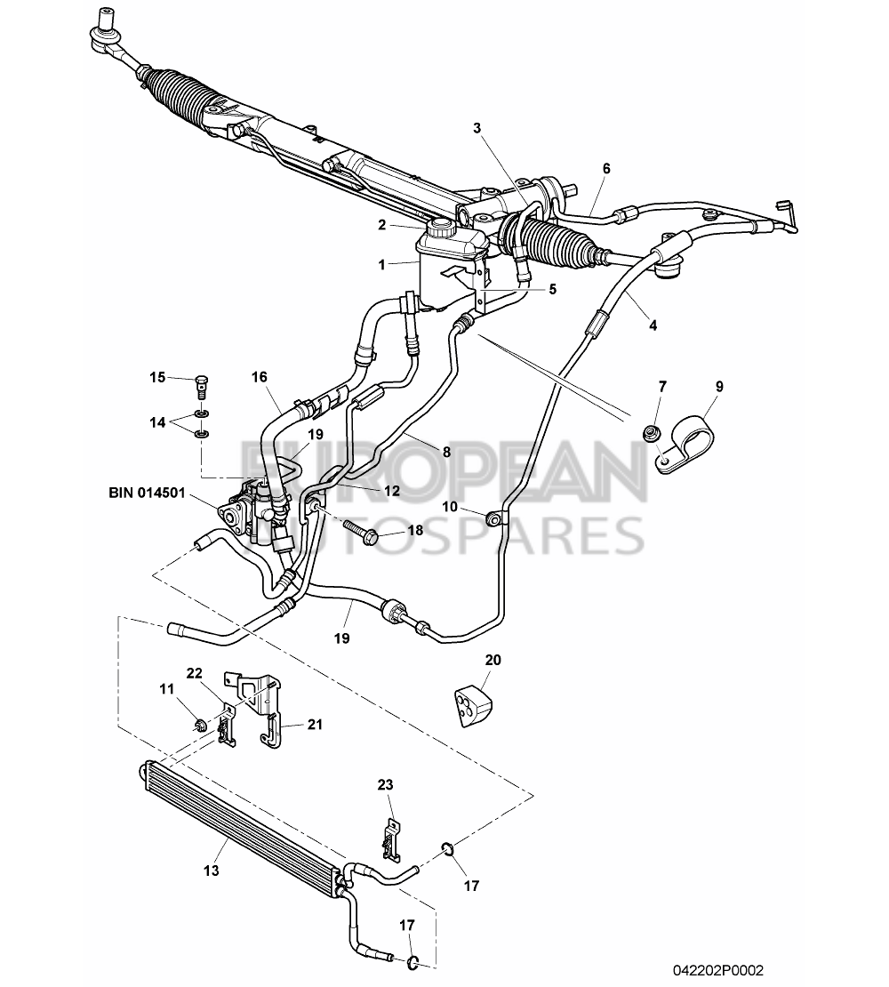 3W0422895L-Bentley HOSE                     