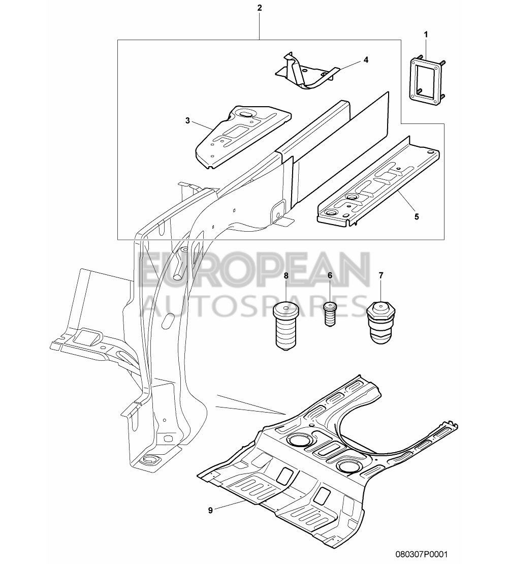 3W8813115-Bentley BODY                     