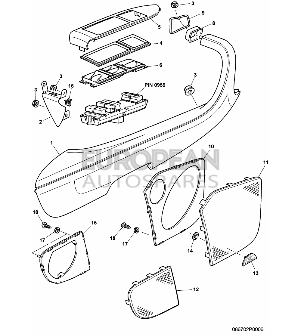 N90965201-Bentley HEXAGON SOCKET HEAD PANEL