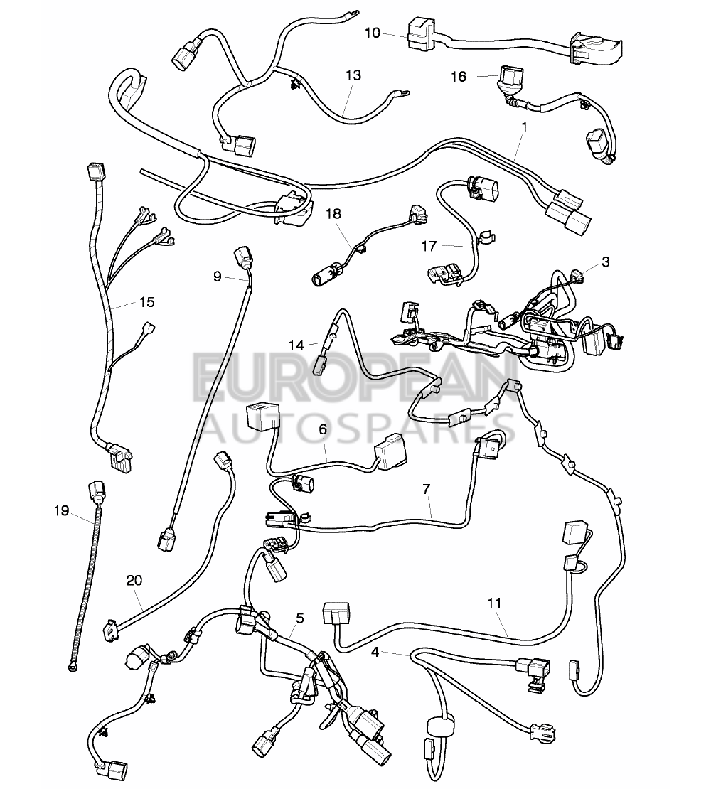 3W7972067AB-Bentley AERIAL ADAPTER PLUG      