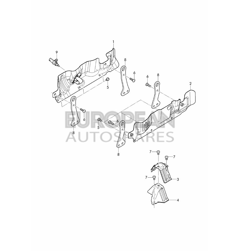 06M919501-Bentley TEMPERATURE SENSOR       