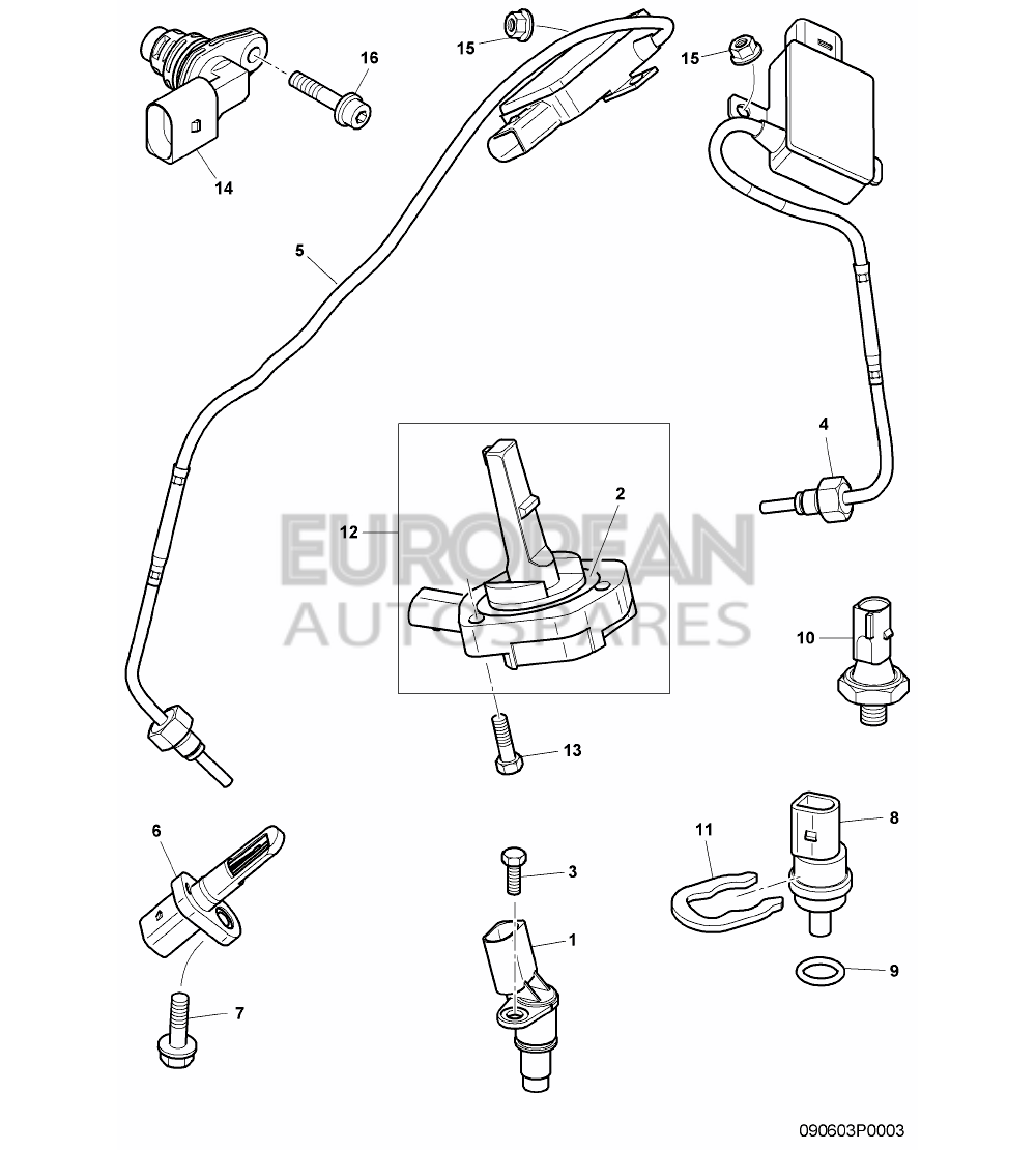 N10248003-Bentley SOCKET HEAD BOLT WITH INN