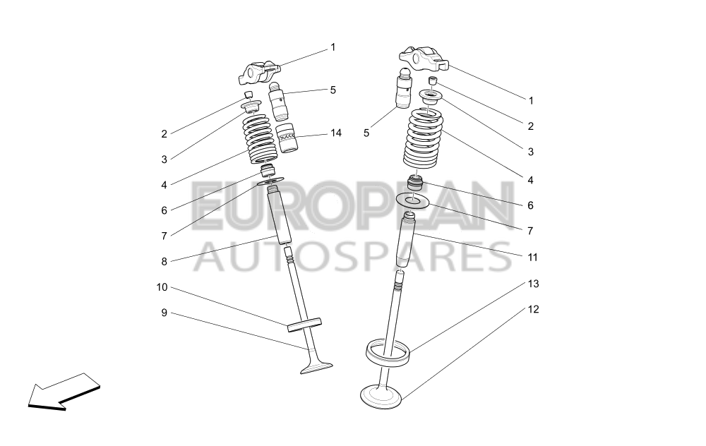 282644-Maserati EXHAUST VALVE