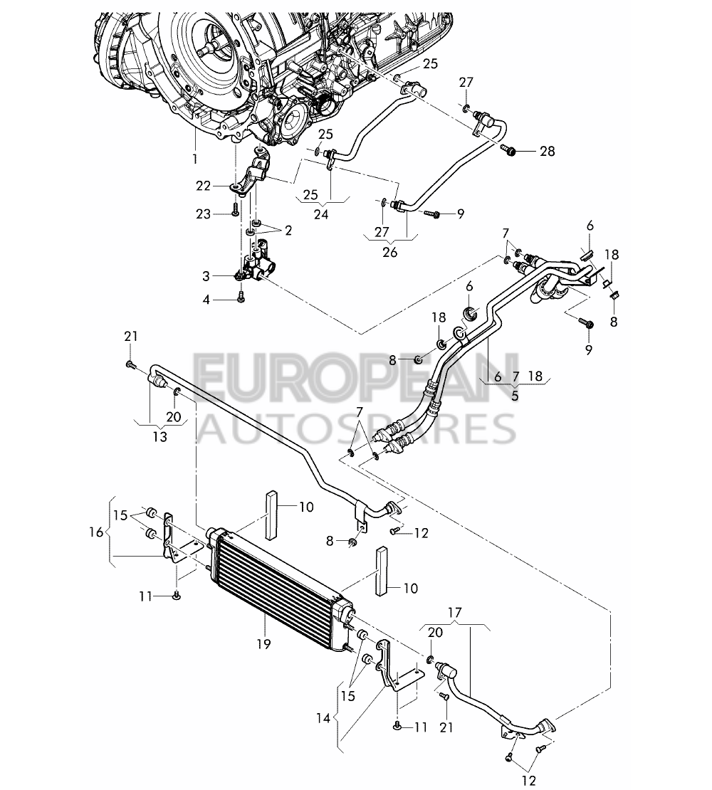 3W0317027A-Bentley OIL TEMPERATURE CONTROLLE