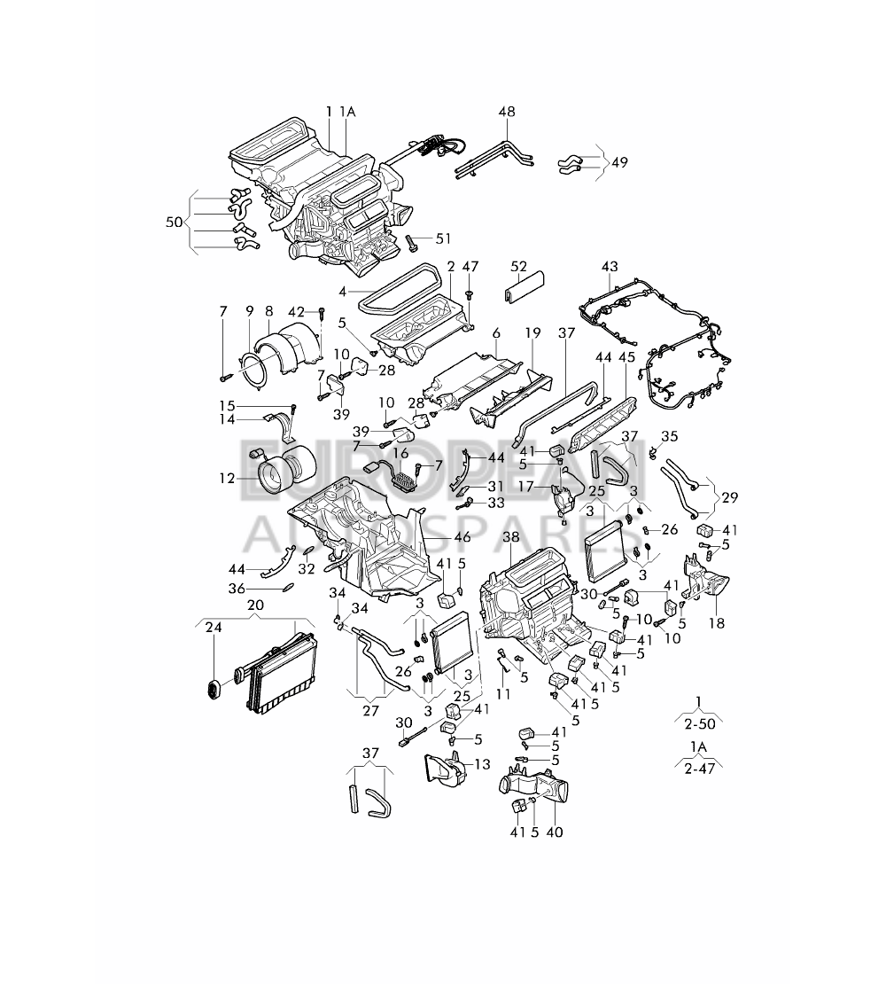 3W2816003A-Bentley AIR CONDITIONING         