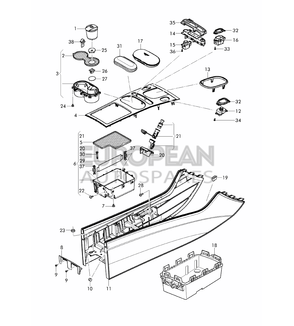 3W0858575A-Bentley ANTISLIP MAT             