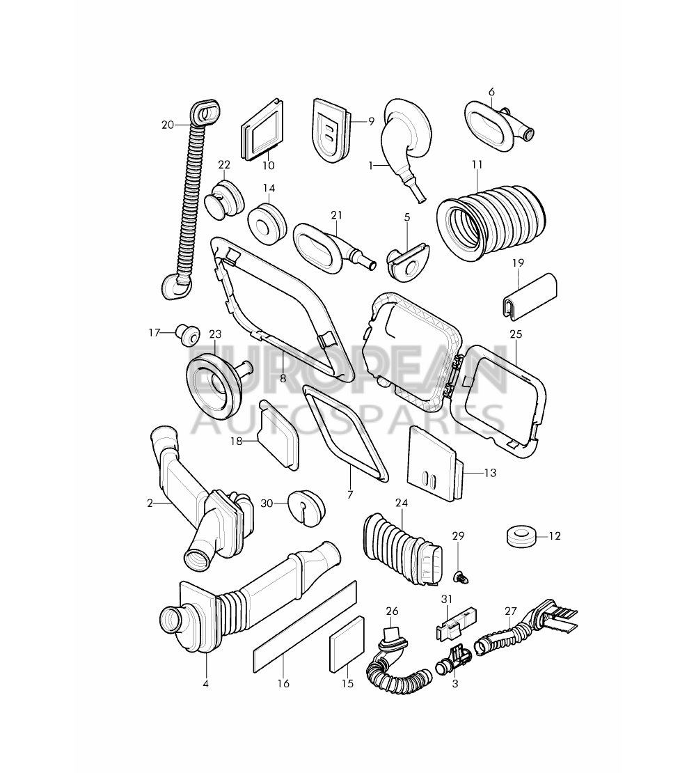 1K0941907-Bentley GROMMET                  