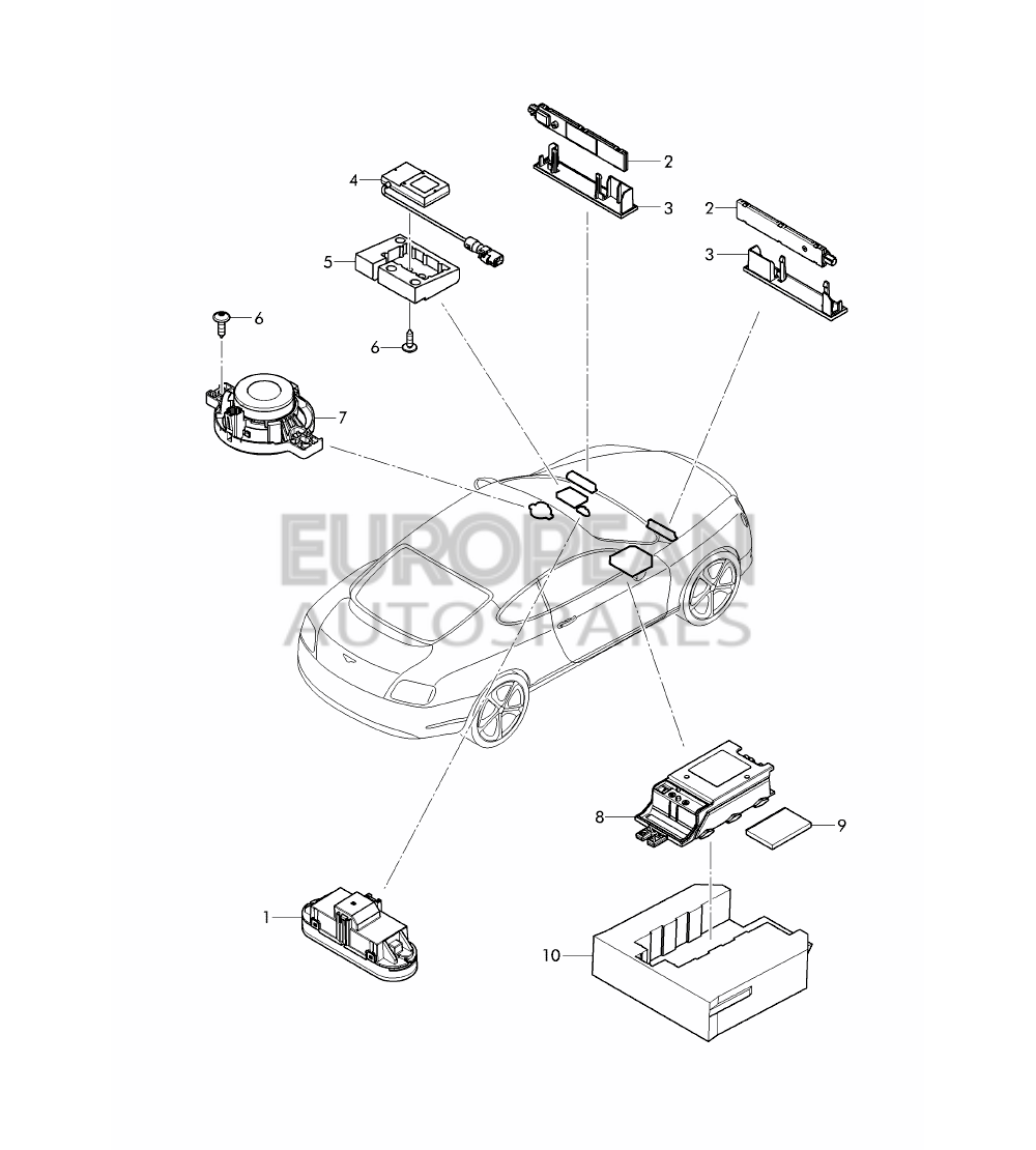 36A035284-Bentley CONTROL BOX              