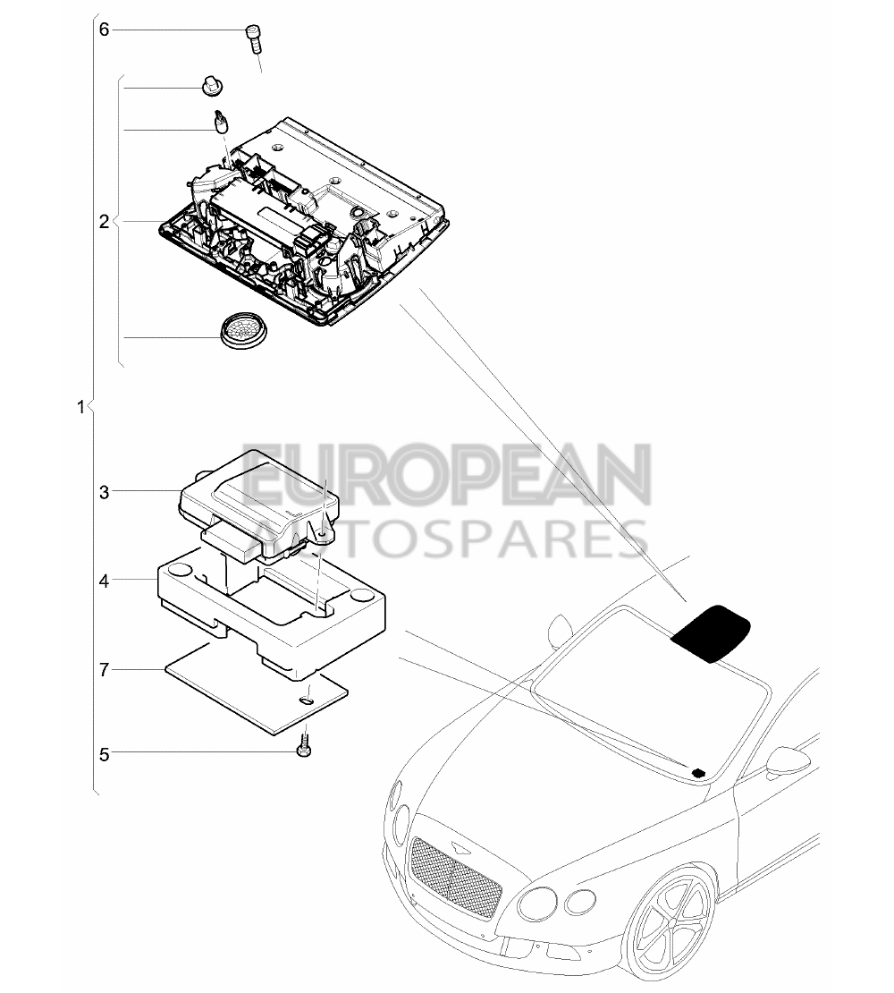 JNV907410E-Bentley INSTALLATION KIT FOR GARA