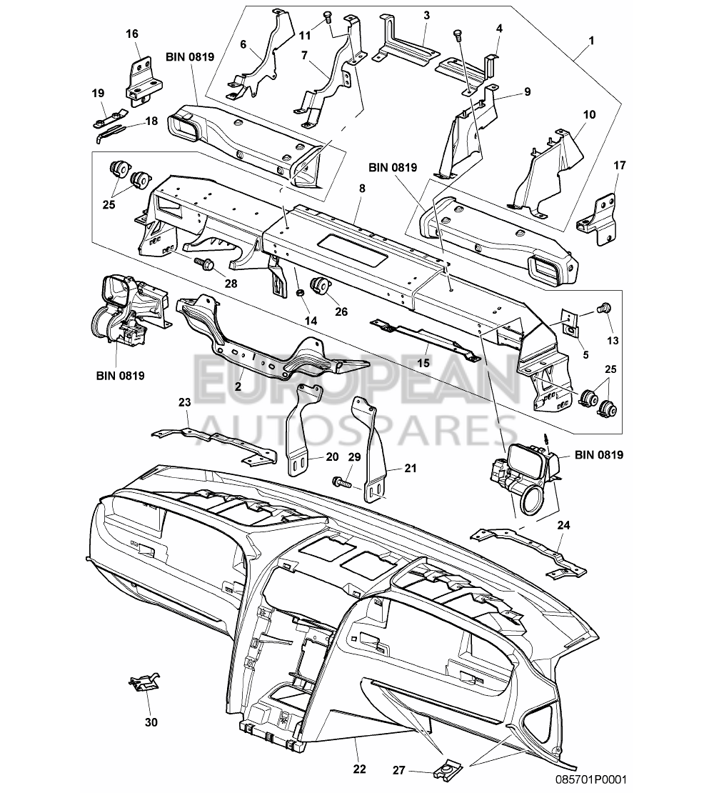 3W1857669N-Bentley DASHBOARD                