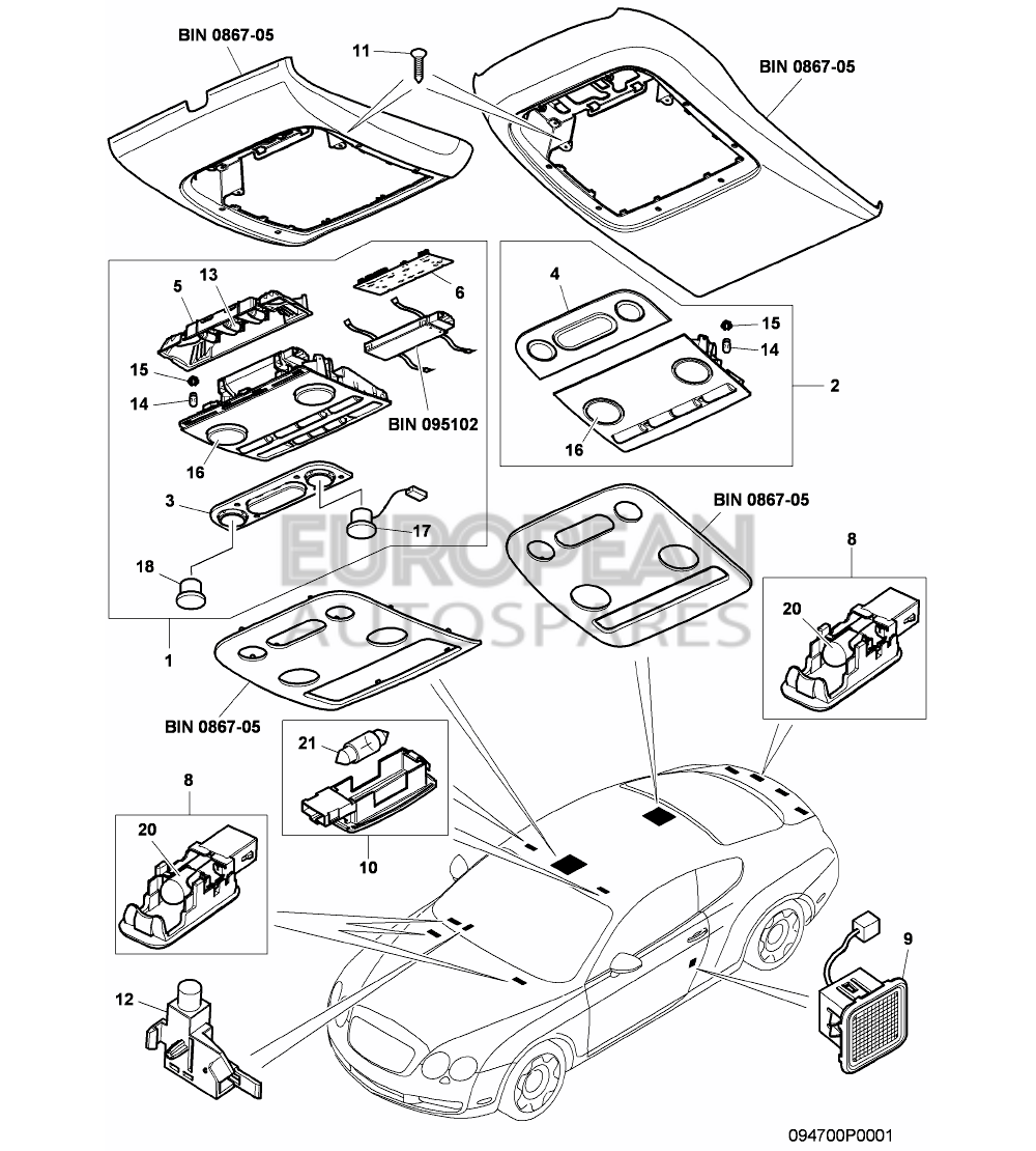 N0177522-Bentley BULB                     