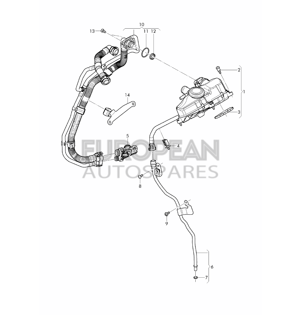 07P103464K-Bentley OIL SEPARATOR            