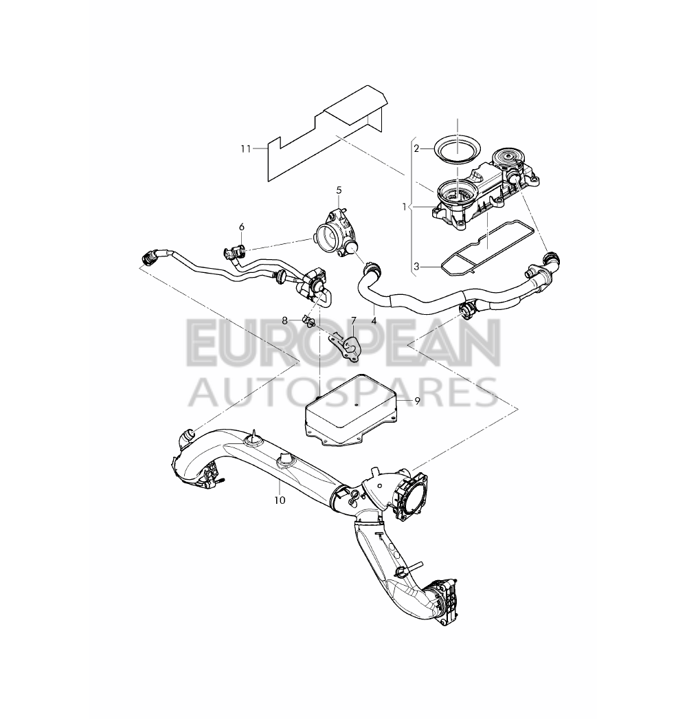 06M103495P-Bentley OIL SEPARATOR            