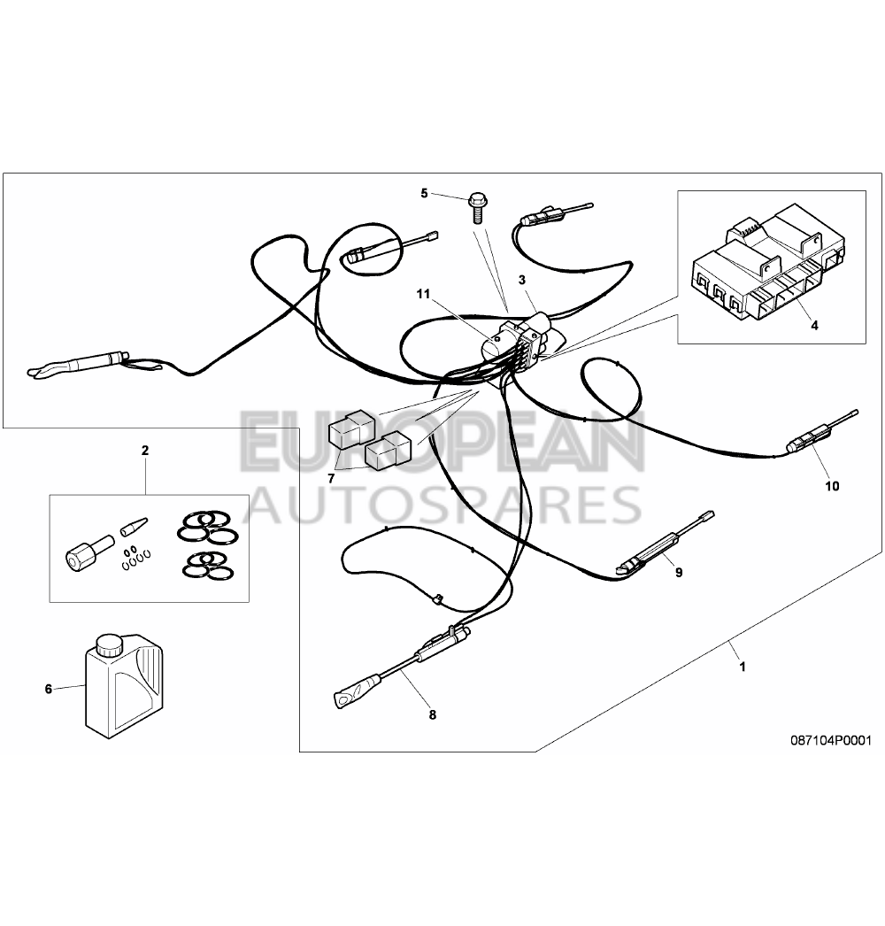 3W7959255-Bentley CONTROL UNIT FOR CONVERTI