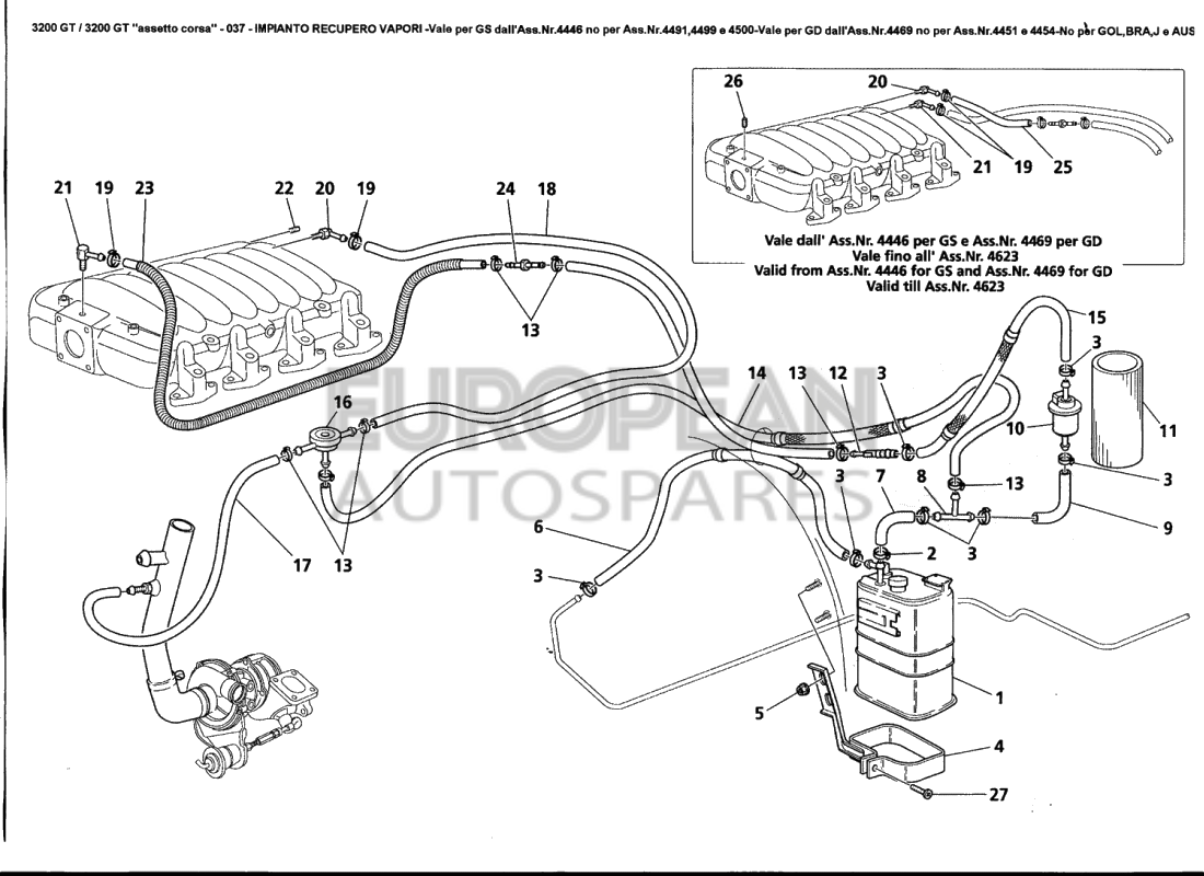 46408670-Maserati CARBON CANISTER