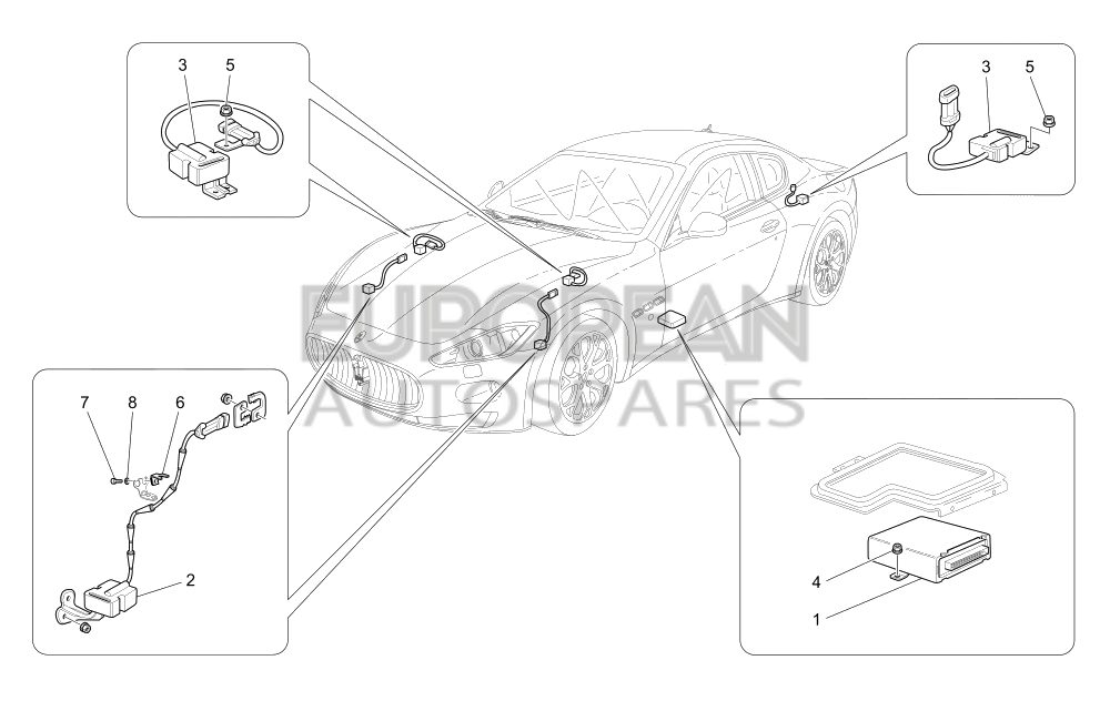 243416-Maserati R.H. Wheel Acceleration Sensor 