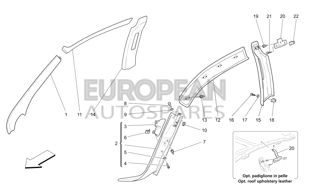 388300270-Maserati R.H. AIR DIFFUSER