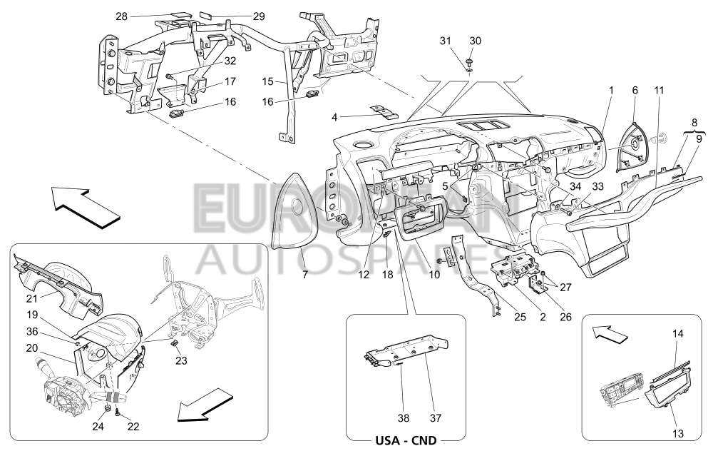 89371200-Maserati A.C. CONTROL DASHBOARD