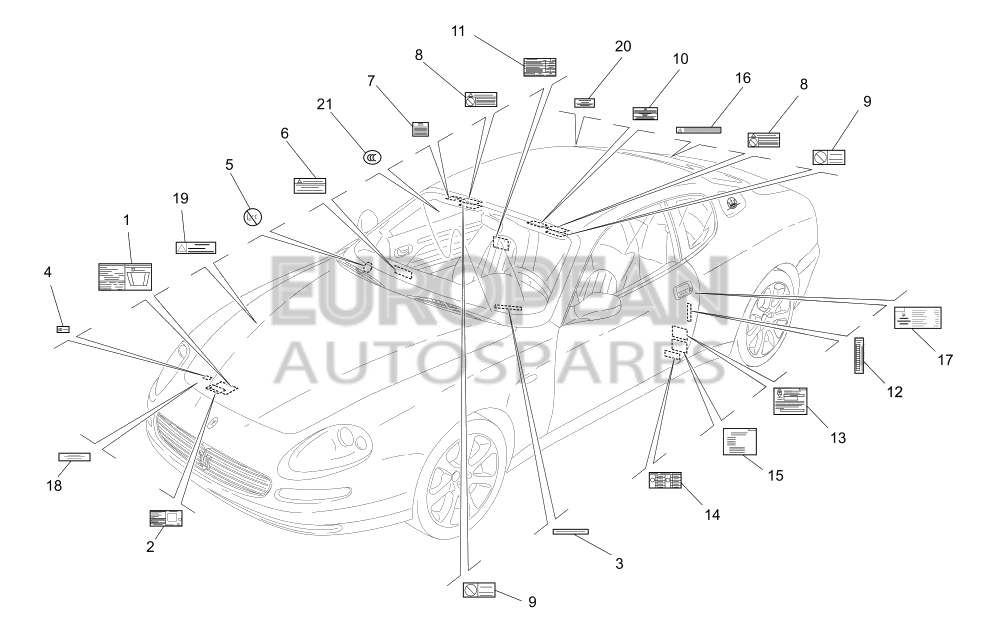 221304-Maserati ENGINE SETTING PLATE
