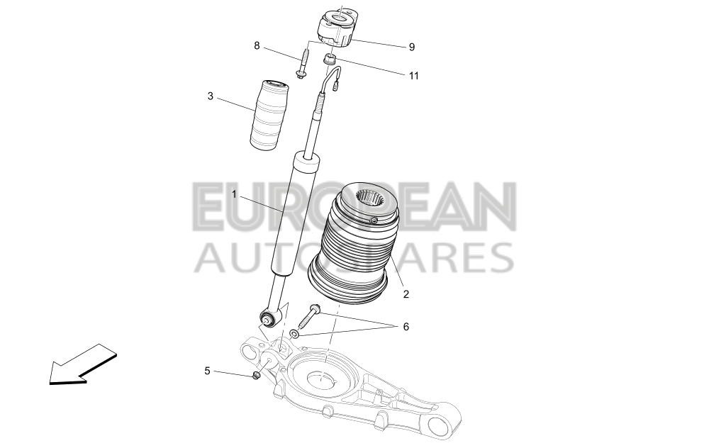 670039252-Maserati SHOCK ABSORBER PAD