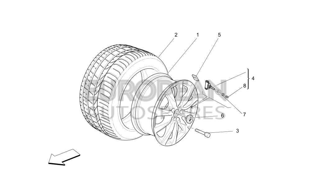 670100700-Maserati 21" TYRE