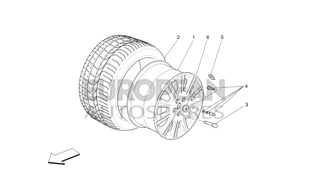 980139661-Maserati REAR TYRE