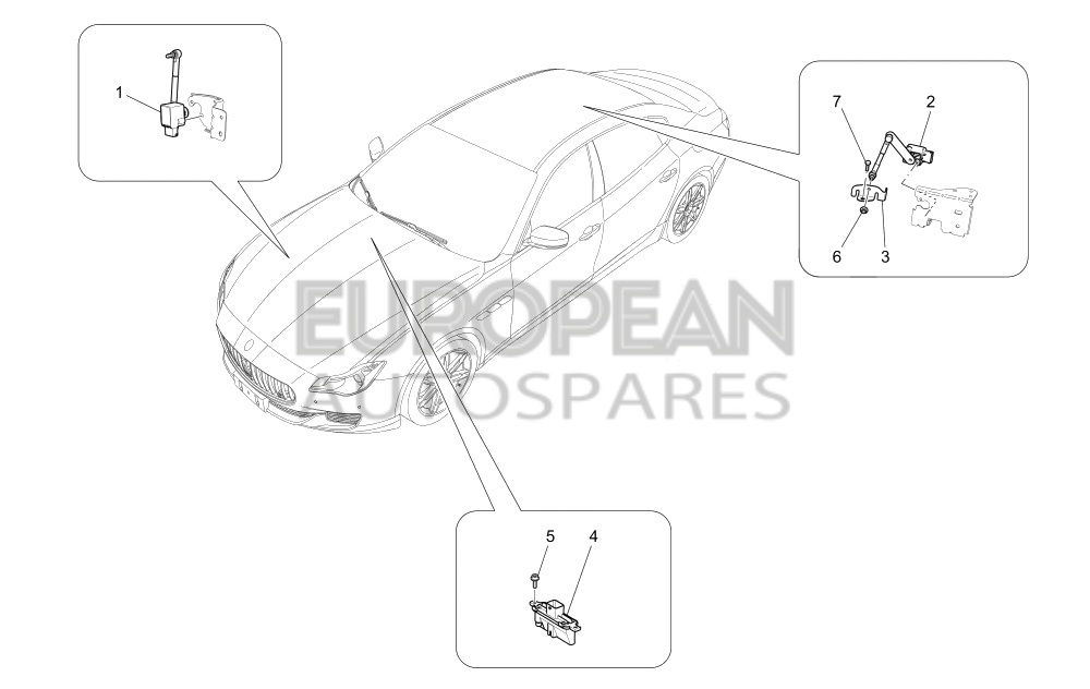 670031415-Maserati HEADLIGHT ECU