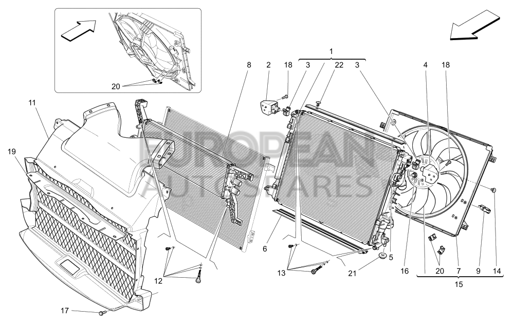 670001328-Maserati Air Duct