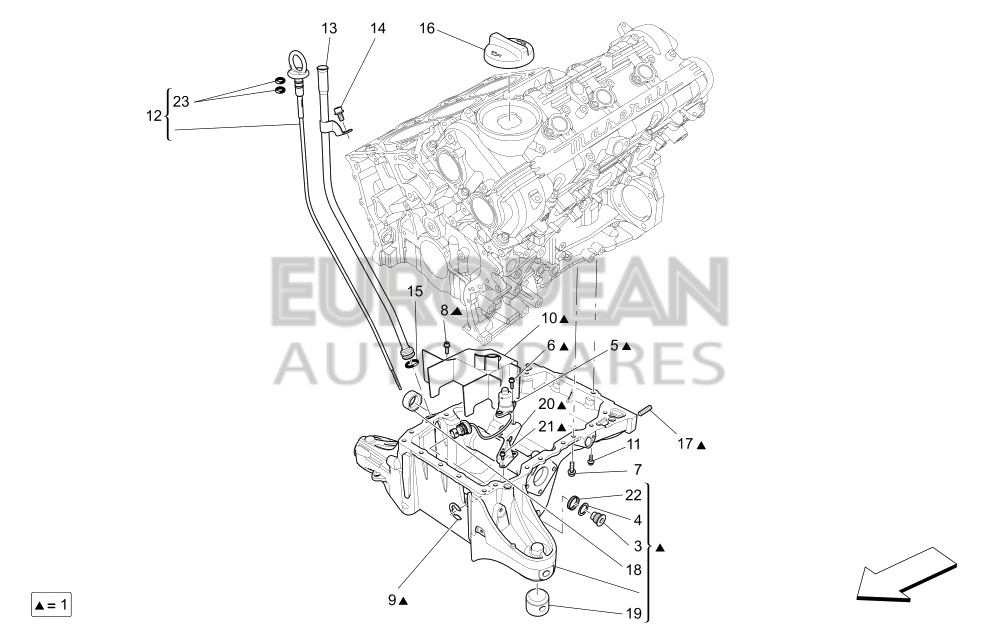 789110-Maserati OIL DIPSTICK HOLDER EXTENSION