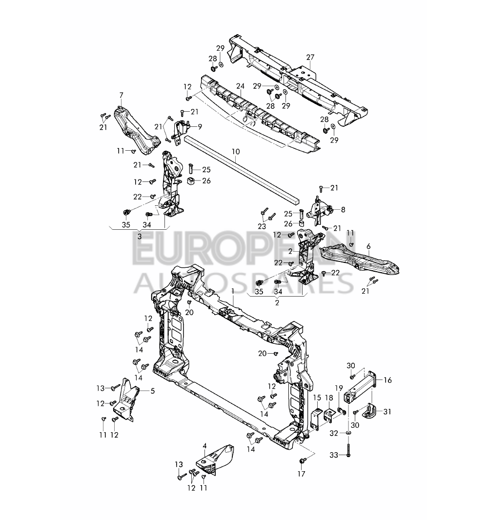 36A805308-Bentley CONNECTING PLATE         