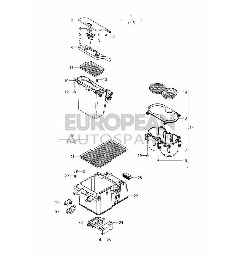 36A858165-Bentley ANTISLIP MAT             