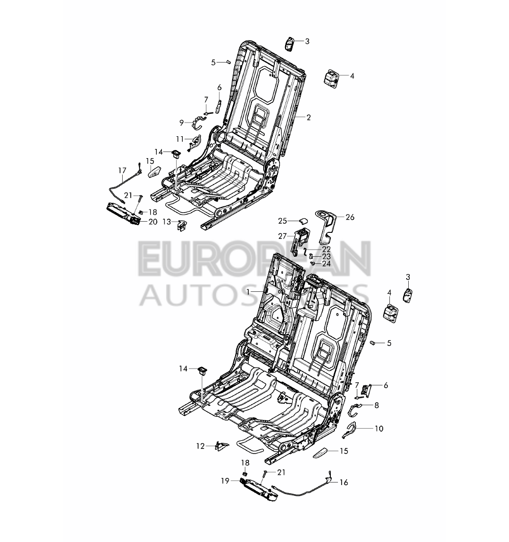 N90927801-Bentley RIVETTED CAP NUT         