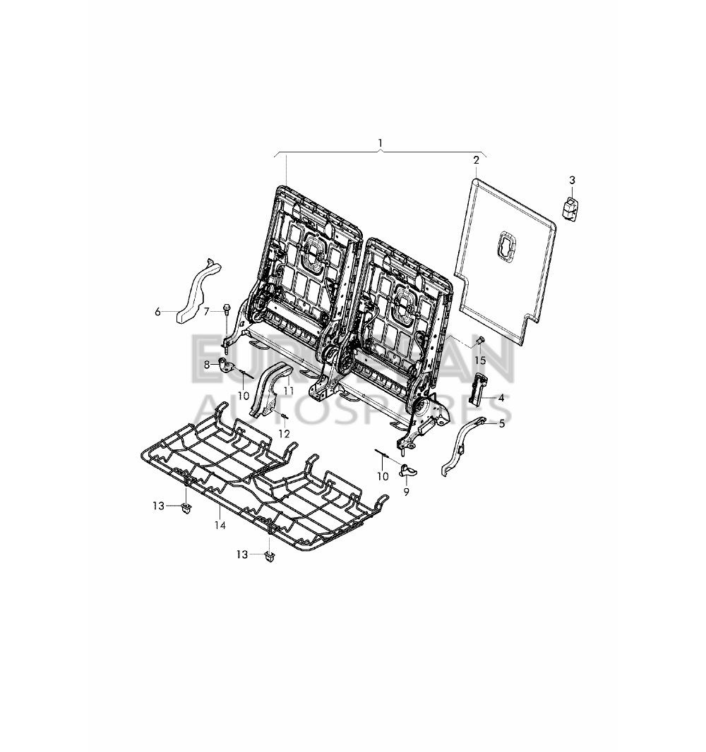 4M0885537A-Bentley SUPPORT                  