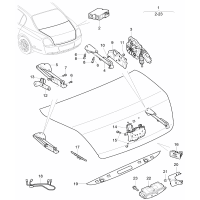 Original Accessories Mechanism for boot lid operation