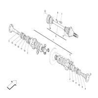 DIFFERENTIAL AND REAR AXLE SHAFTS (Available with: "GranSport MC Victory" Version)